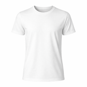 Playera blanca personalizada corte regular