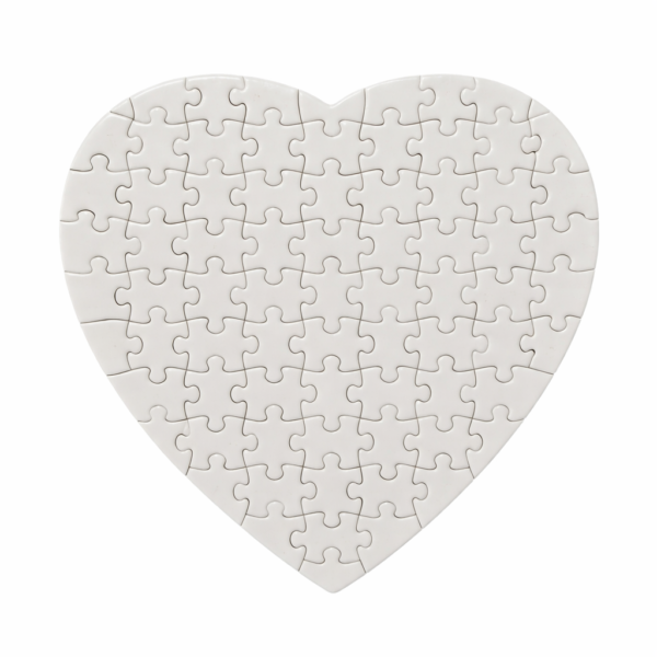 Rompecabezas corazon personalizado — Micelio Create, hecho en CDMX