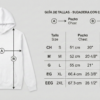 Sudadera personalizada negra espalda — Micelio Create, hecho en CDMX