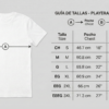 Playera corte regular personalizada espalda — Micelio Create, hecho en CDMX